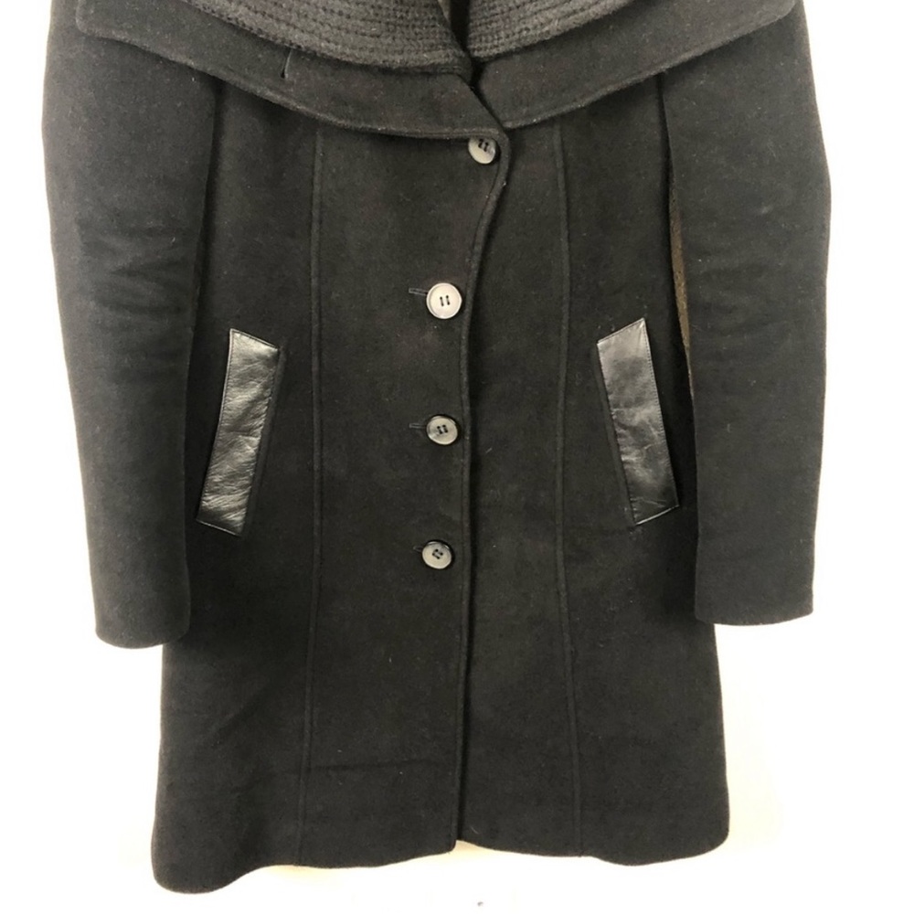 Mackage Coat Mona Wool Cashmere Peplum Jacket - Picture 11 of 14